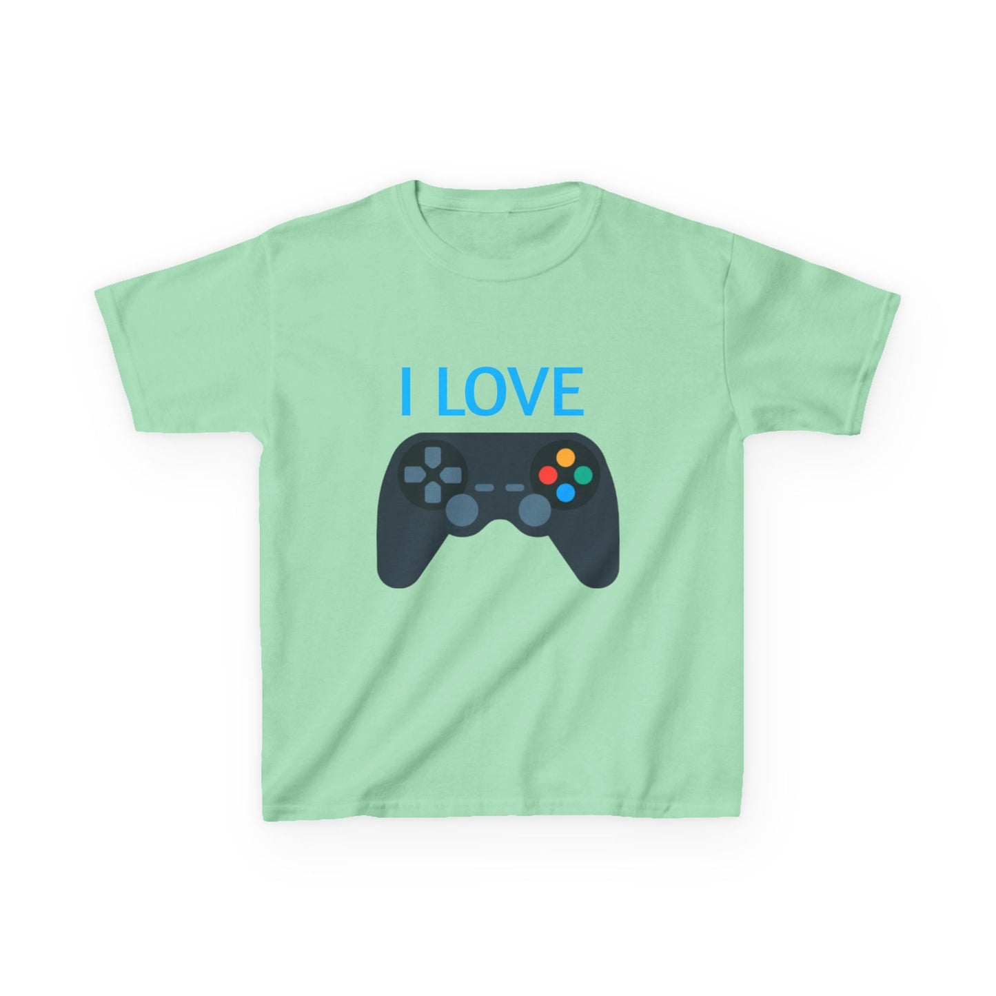 I Love Gaming Boys Cotton Tee - Shirt