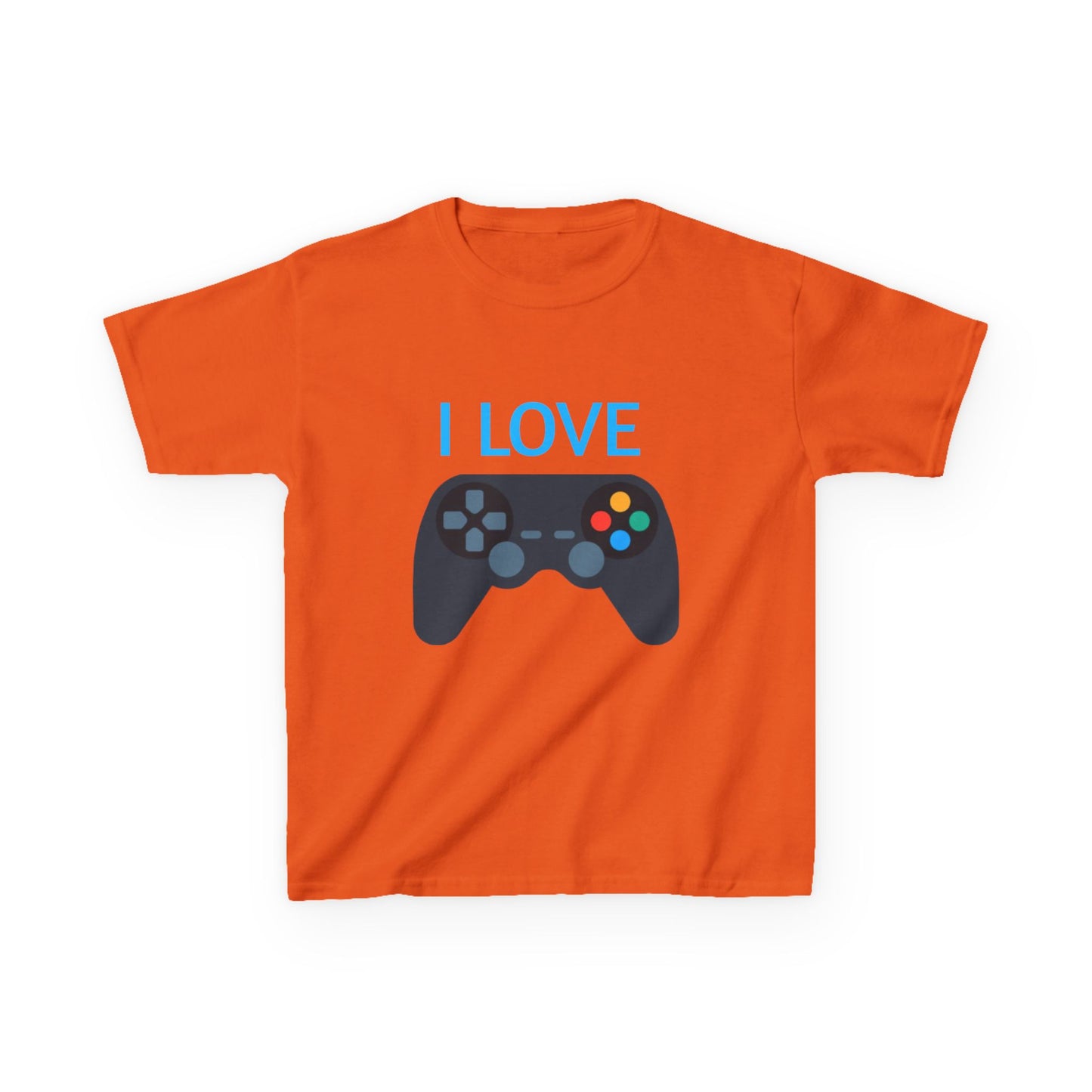 I Love Gaming Boys Cotton Tee - Shirt