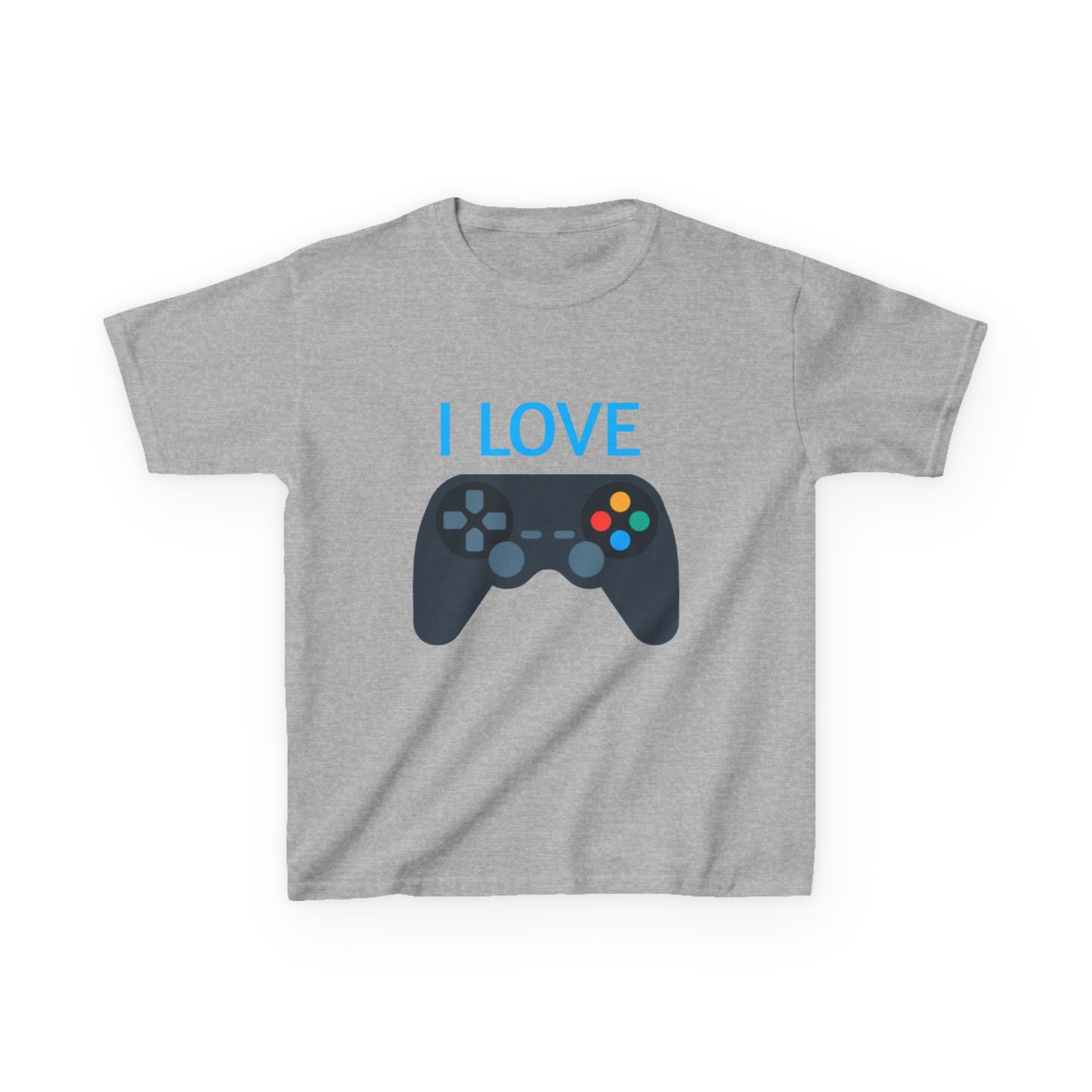 I Love Gaming Boys Cotton Tee - Shirt