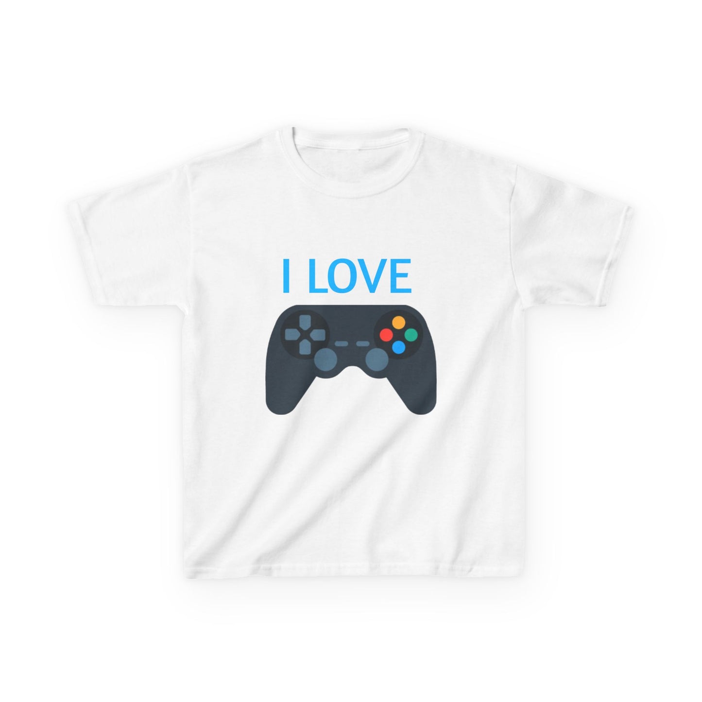 I Love Gaming Boys Cotton Tee - Shirt