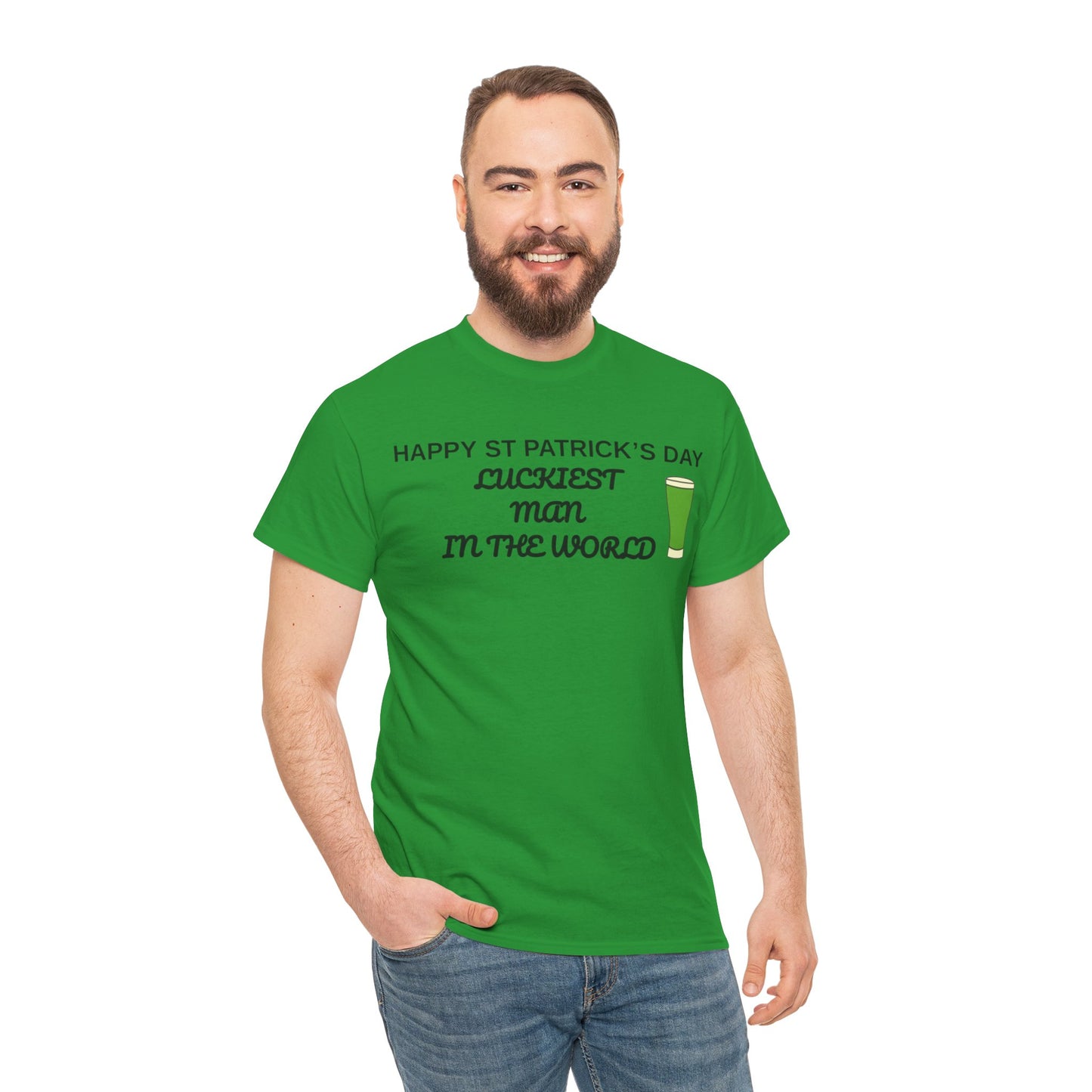 St. Patrick's Day  Lucky Man T-Shirt