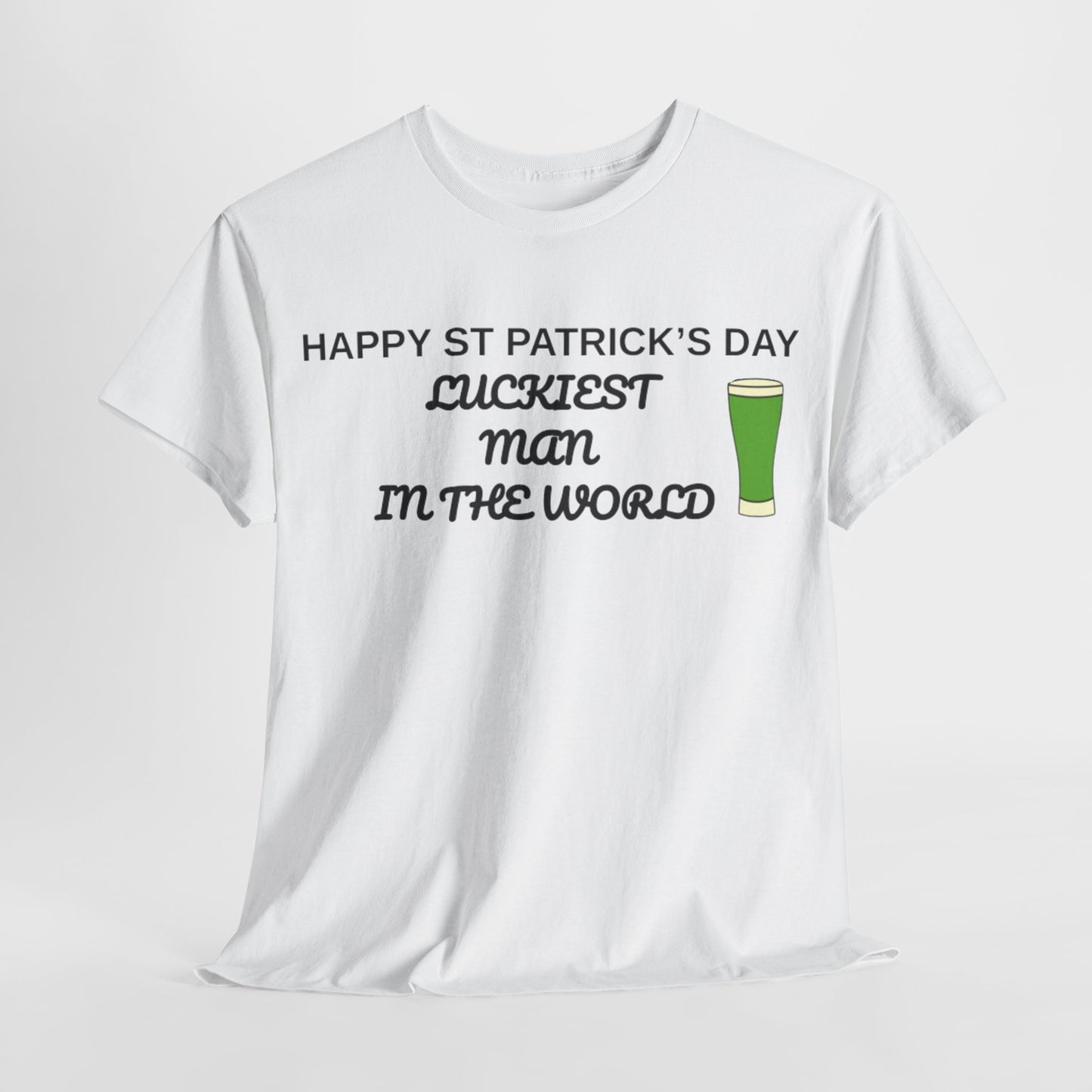 St. Patrick's Day  Lucky Man T-Shirt