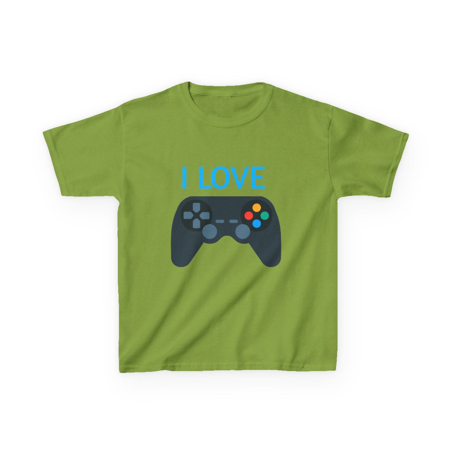 I Love Gaming Boys Cotton Tee - Shirt