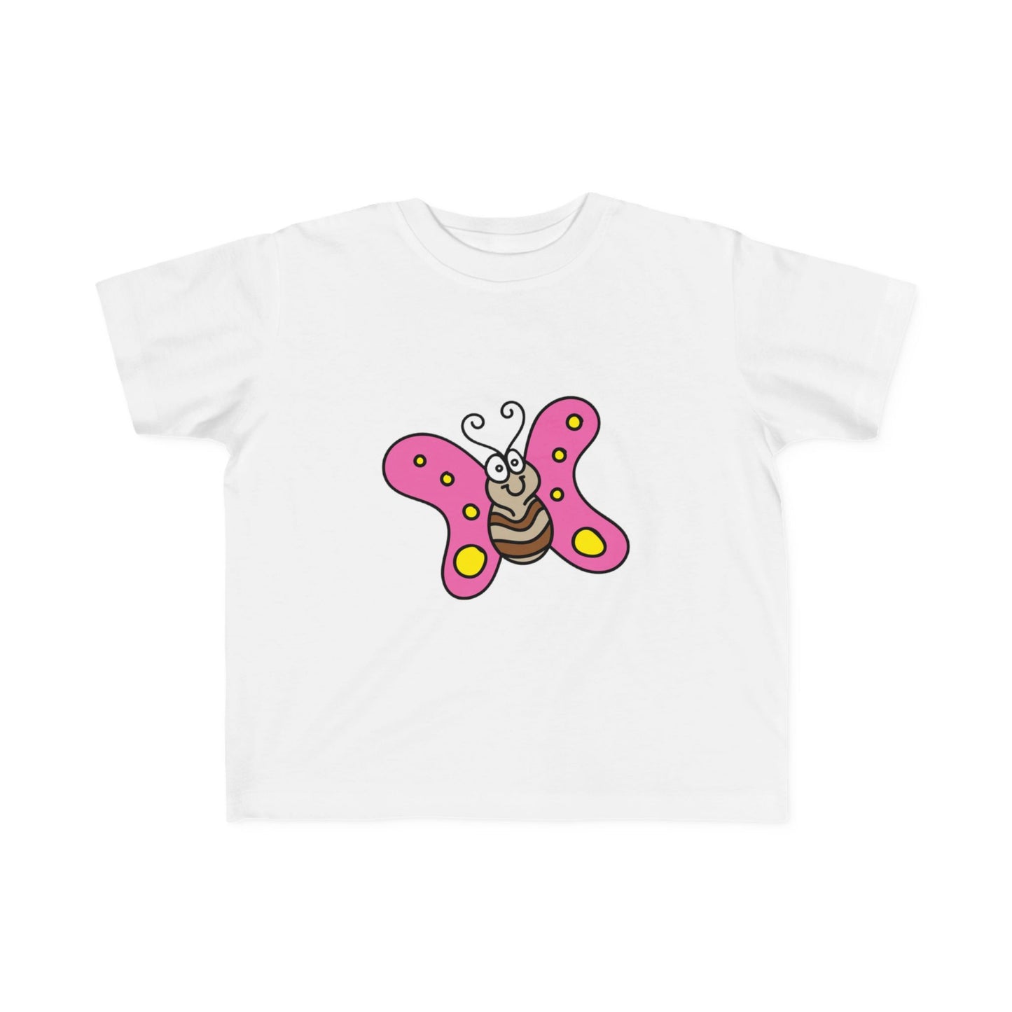 Girls Toddler's Fine Jersey Butterfly Tee