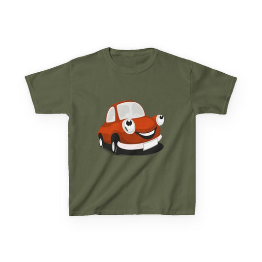 Boys Kids Heavy Cotton Car Tee Shirt