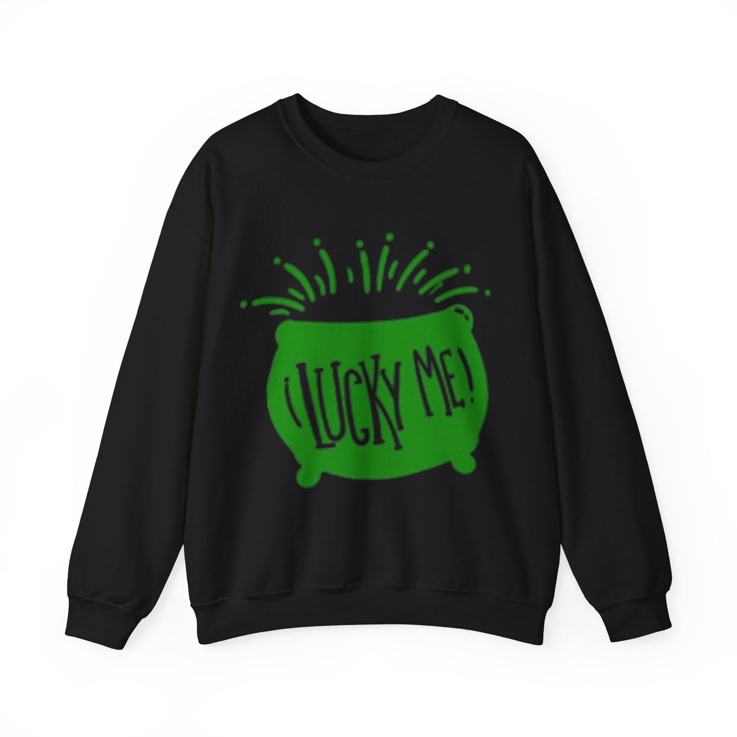 Lucky Me! Unisex Crewneck Sweatshirt for St. Patrick's Day