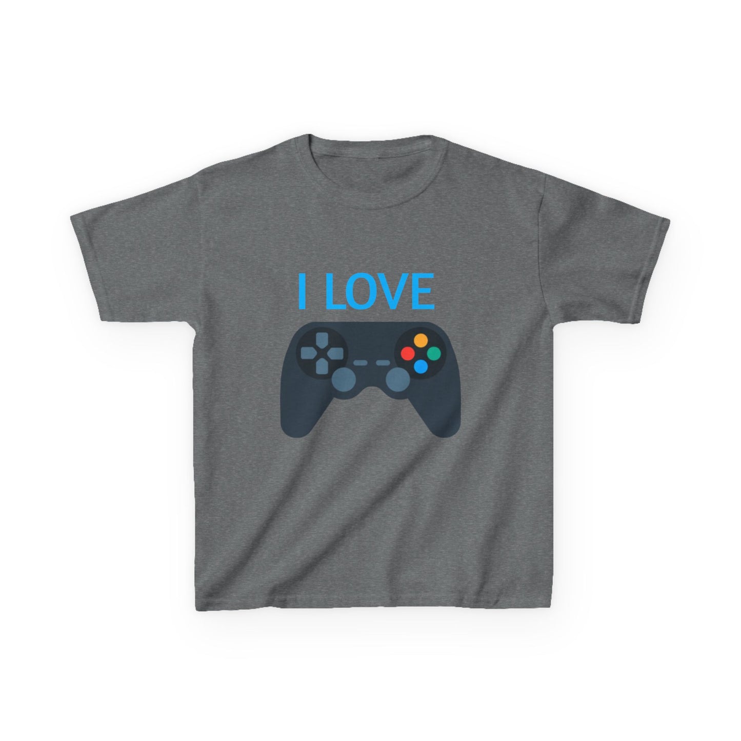 I Love Gaming Boys Cotton Tee - Shirt