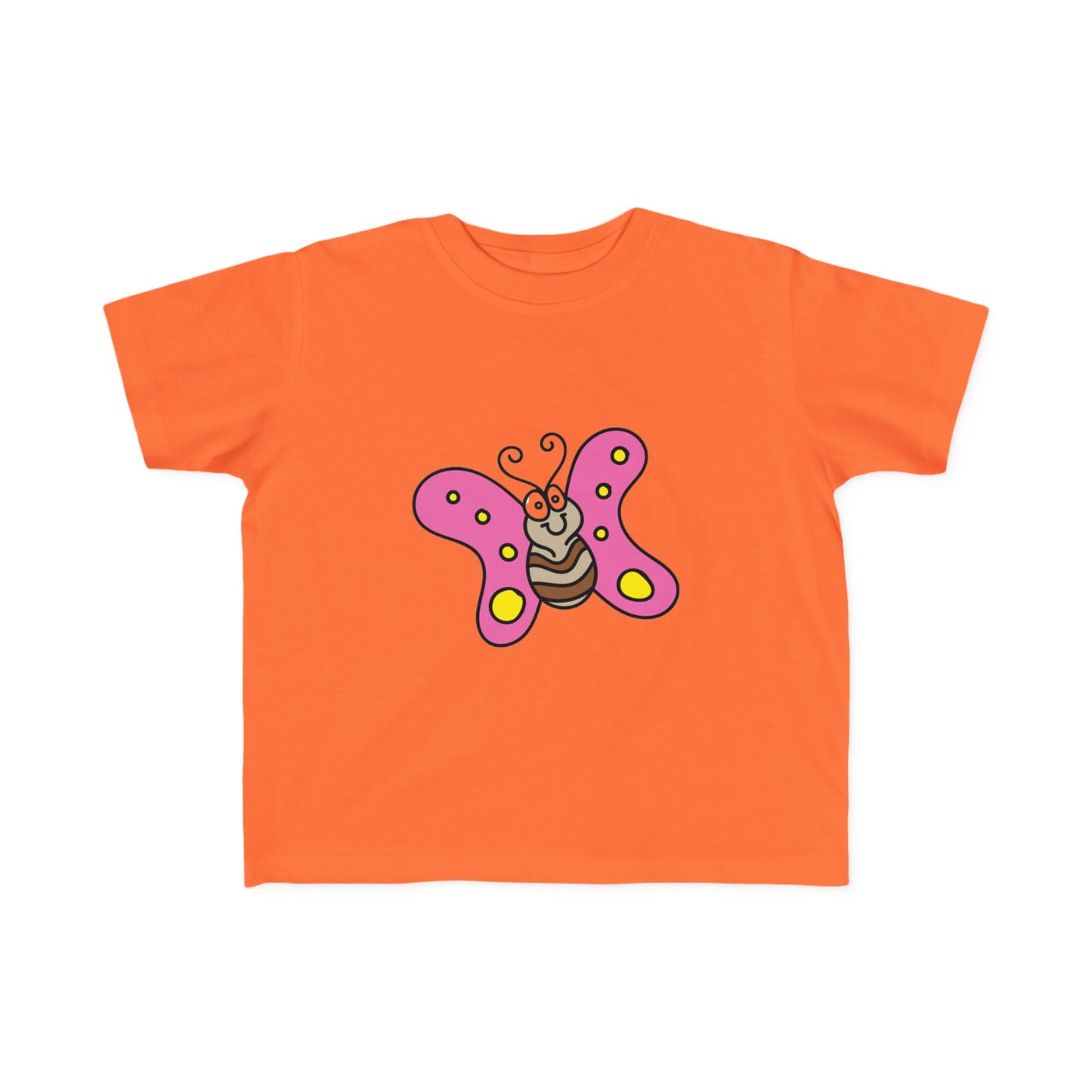 Girls Toddler's Fine Jersey Butterfly Tee