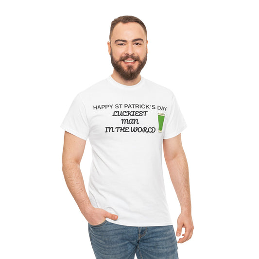 St. Patrick's Day  Lucky Man T-Shirt